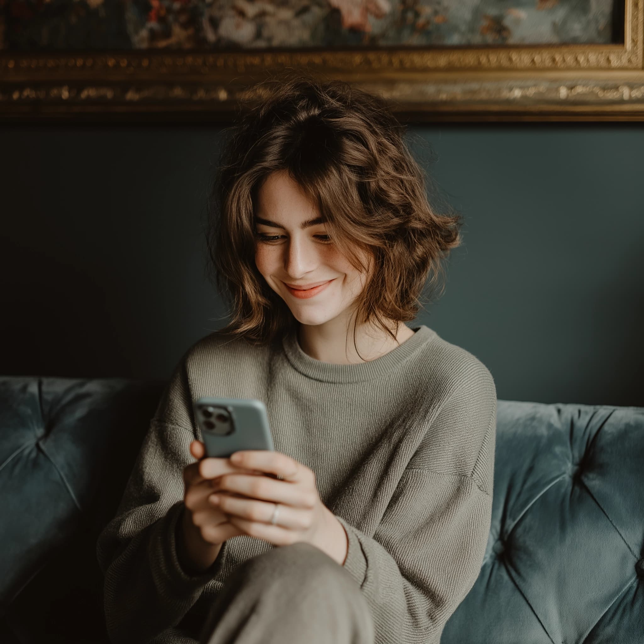 Person relaxed